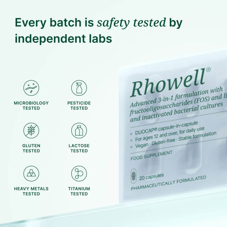 Rhowell Quality & Safety Testing Badges